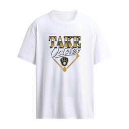 Milwaukee Brewers  2026 MLB Division Series Champions Locker Room Take October T-Shirt
