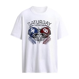 Oklahoma Sooners vs Kentucky Wildcats 2026 Saturday Throwdown Helmet Matchup T-Shirt