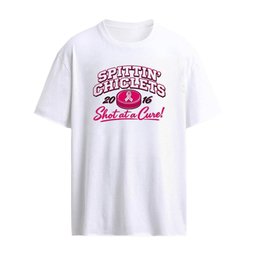 Spittin Chiclets 2026 Shot At A Cure X Move Over Breast Cancer Shirt