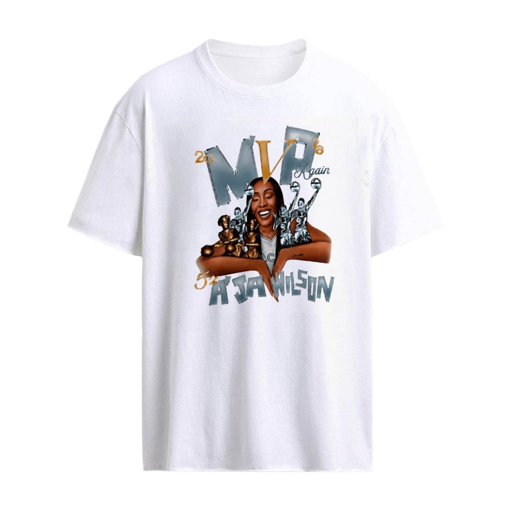 A’ja Wilson Playa Society Las Vegas Aces WNBA 2026 MVP shirt