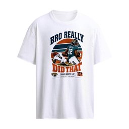 Bro Really Did That Travis Hunter Jacksonville Jaguars vs Cincinnati Bengals showdown shirt
