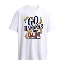 Illinois Fighting Illini NCAA Go Bananas For Illini Volleyball shirt