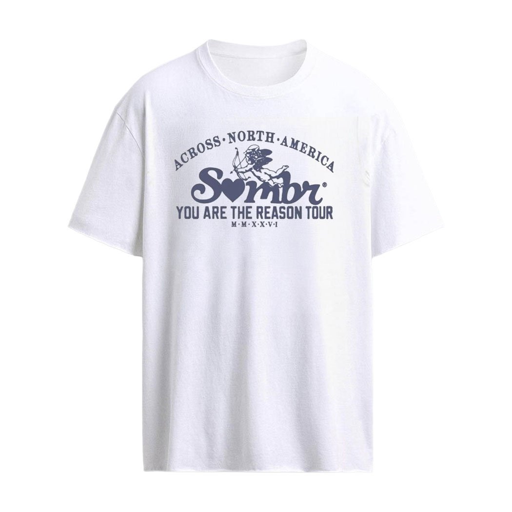 Sombr Tour Across North America Tour Dates Exclusive 2026 T-shirt