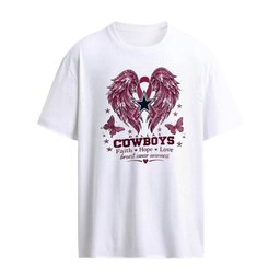 Dallas Cowboys X Breast Cancer Awareness Faith Hope Love Wings 2026 shirt