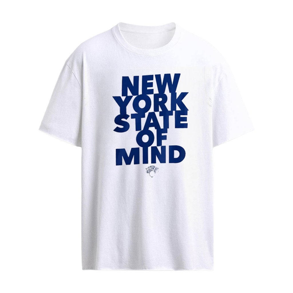 New York Knicks NBA State Of Mind basketball logo shirt