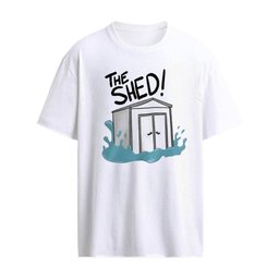 The Shed flooding water storage garden shirt