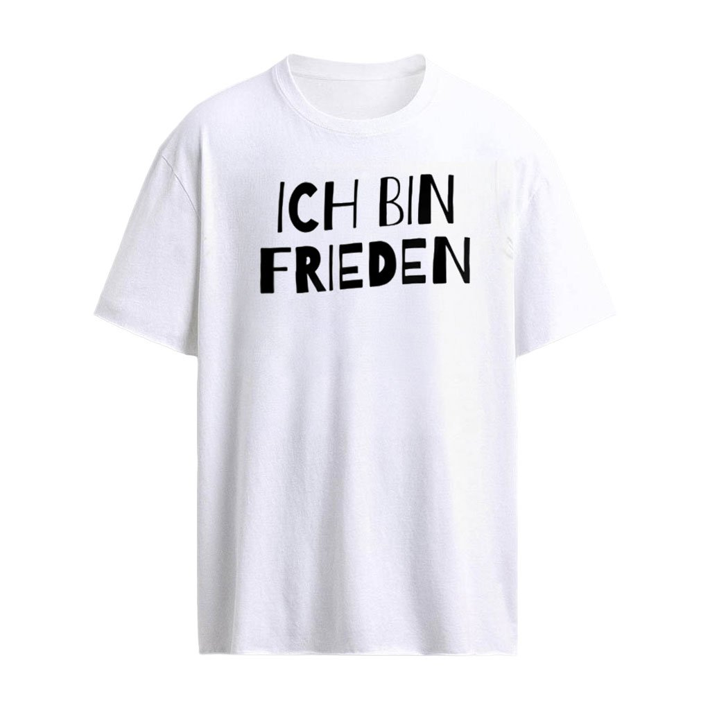Ich Bin Frieden peace German inspirational shirt