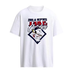 Snoopy Cleveland Guardians MLB Take October Baseball Postseason cartoon shirt
