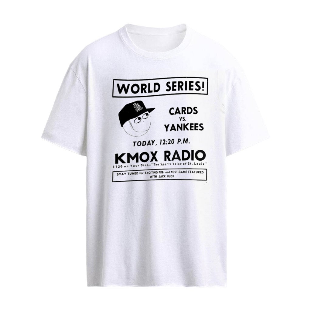 World Series Cards vs Yankees Kmox Radio shirt