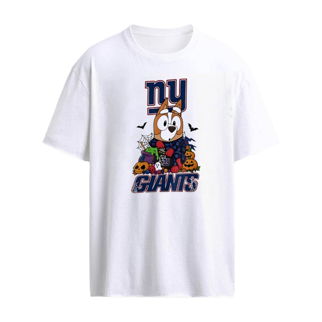 Bluey New York Giants Happy Halloween 2026 shirt