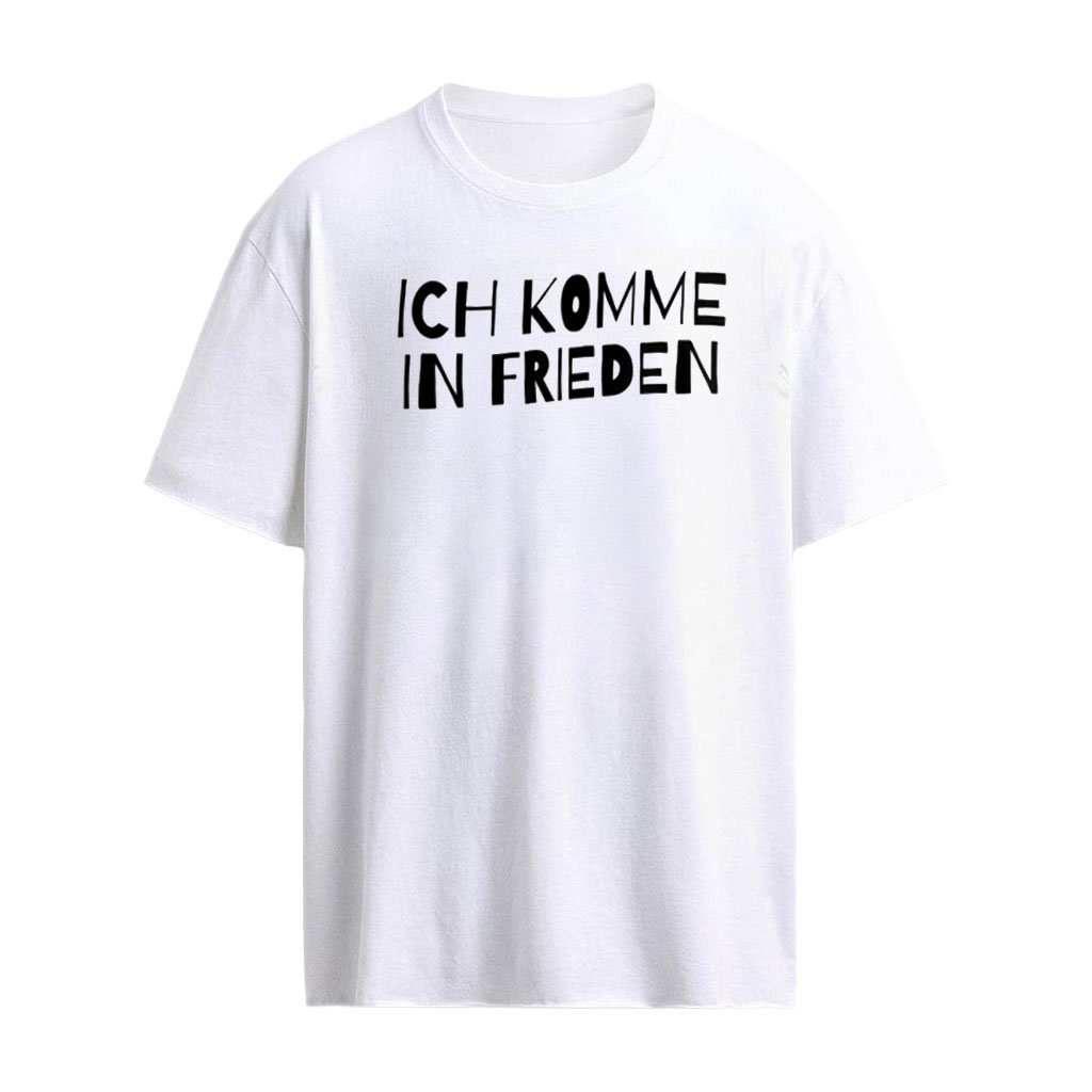 Ich Komme in Frieden German I Come in Peace shirt