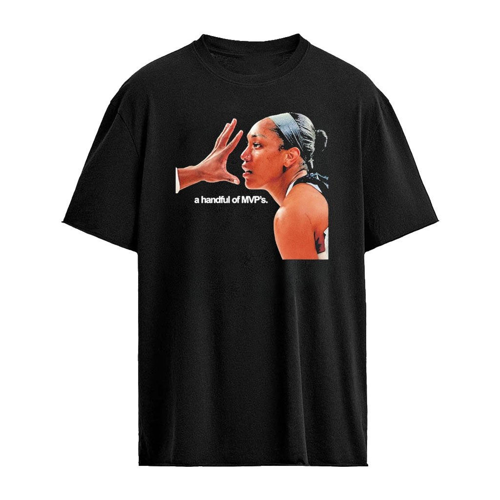 A’ja Wilson Las Vegas Aces WNBA A Handful Of MVPs 2026 Shirt