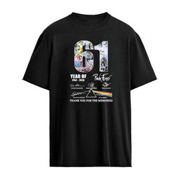 61 Years Of 1965 – 2026 Pink Floyd Thank You For The Memories T-shirt