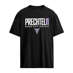 Ashten Prechtel 11 Golden State Valkyries WNBA Name and Number Logo T-Shirt