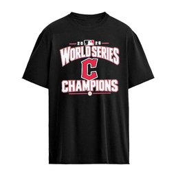 Cleveland Guardians World Series Champions 2026 Logo T-shirt