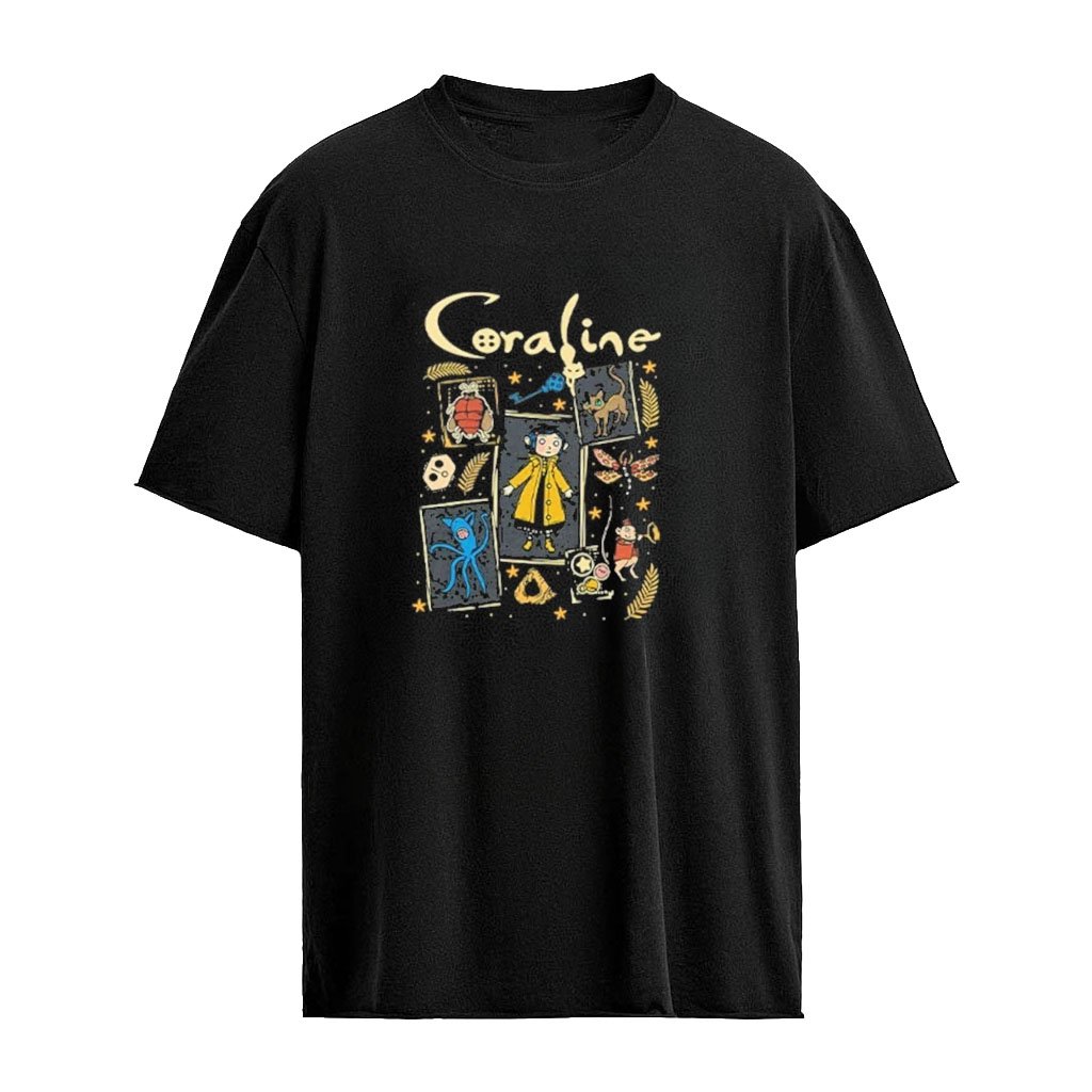 Coraline Yellow Raincoat T-Shirt