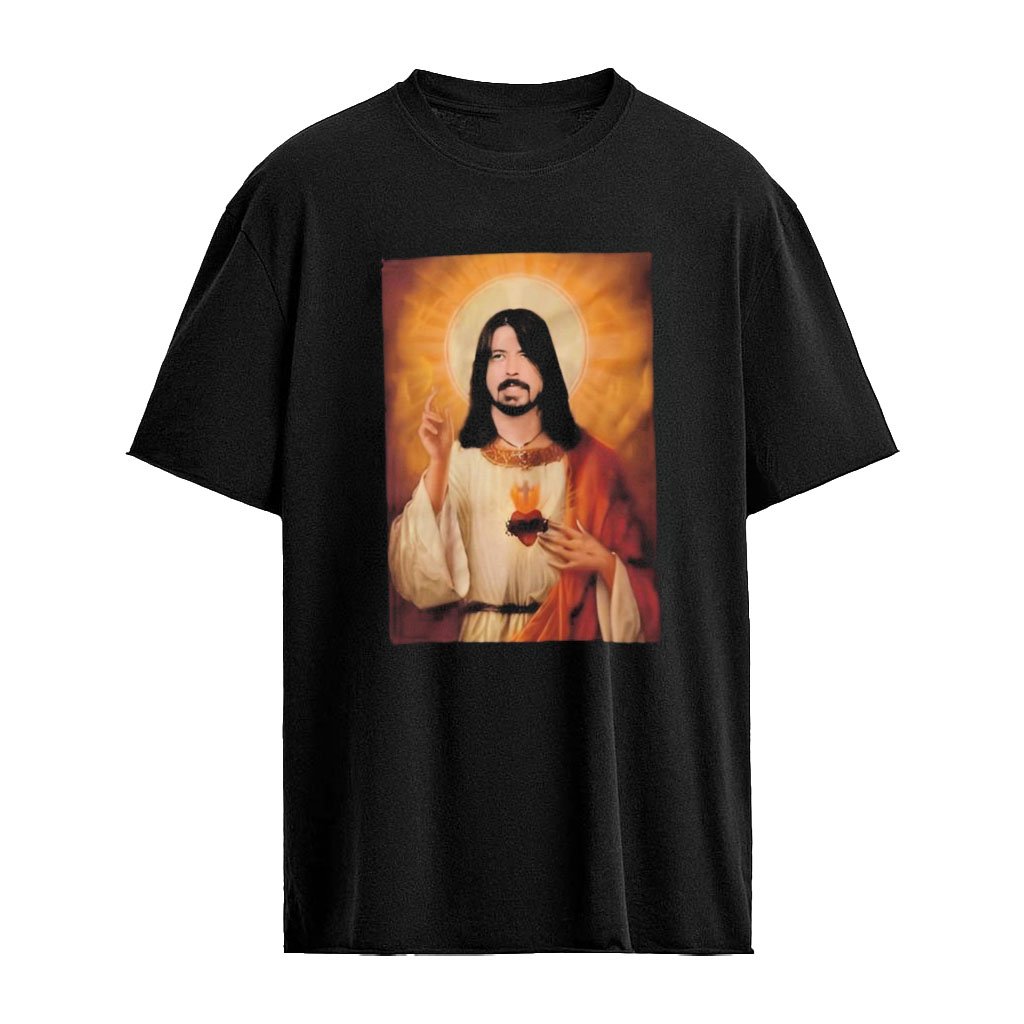 Dave Grohl Jesus Shirt