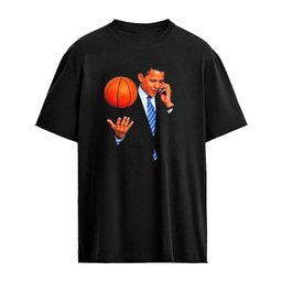Barack Obama Playing Basketball President T-shirt