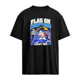 Dak Prescott Dallas Cowboys Flag On Everything Except That Football Graphic T-shirt