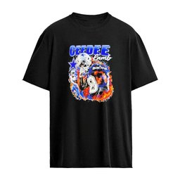 Ceedee Lamb Dallas Cowboys no 88 Fire Graphic T-shirt