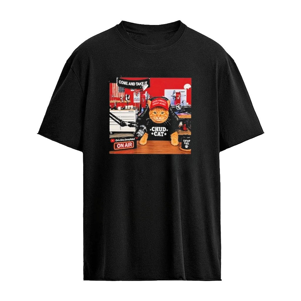 Chud Cat Radio Host T-Shirt