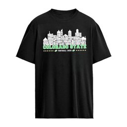Colorado State Rams Football 2026 Players Names City Skyline Graphic T-Shirt