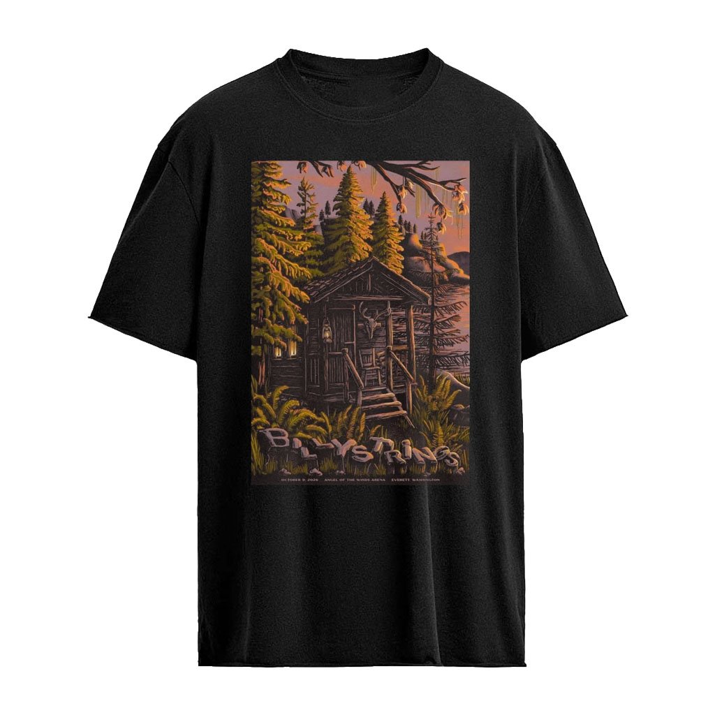 Billy Strings At Angel Of The Winds Arena in Everett WA On Oct 9 2026 Poster T-Shirt