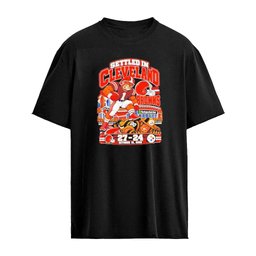 Cleveland Browns Beat Pittsburgh Steelers Settled 27-24 2026 NFL Football Mascot T-shirt
