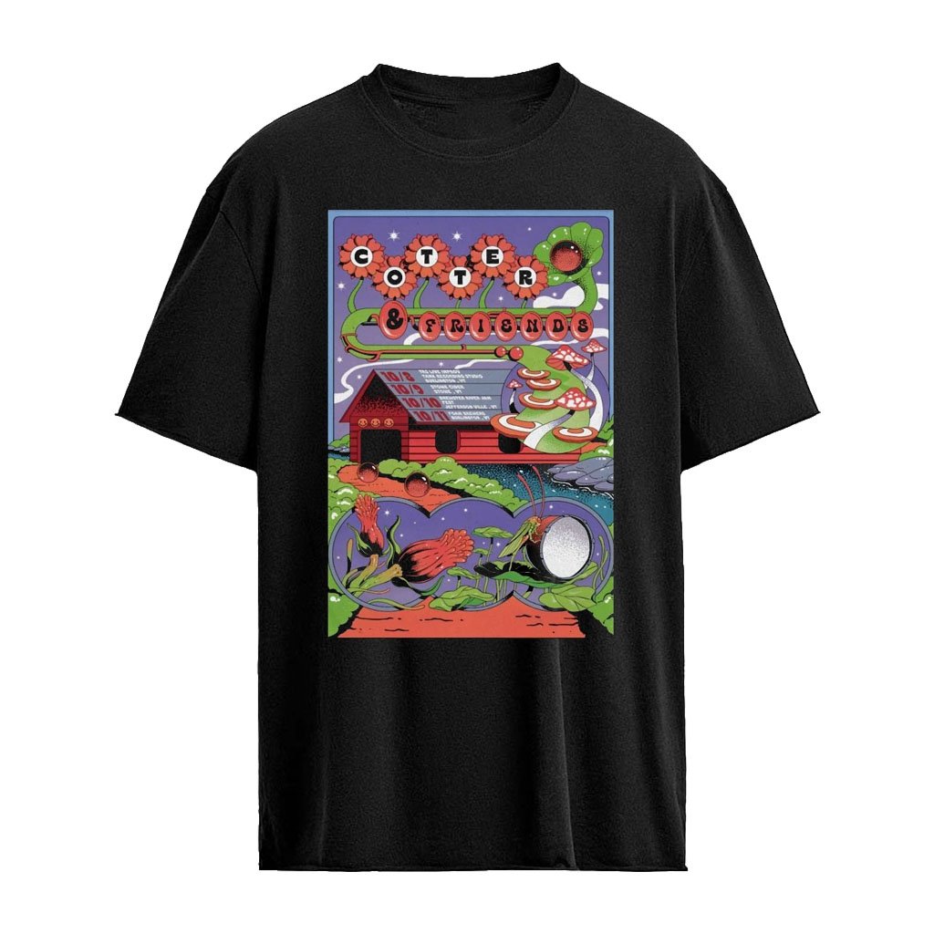 Cotter Eyes And Friends October 2026 Tour poster  T-Shirt