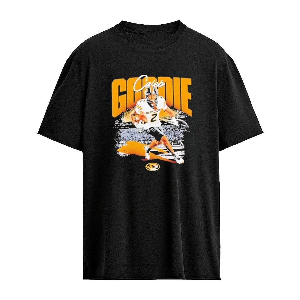 Caleb Goodie Missouri Tigers Football NCAA stadium Vintage T-shirt