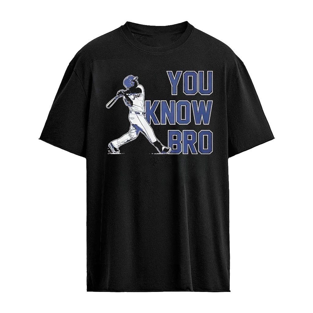 Jose Ramirez You Know Bro Swing T-Shirt