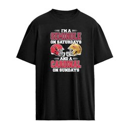 I’m A Seminoles on Saturdays And A Arizona Cardinals on Sundays T-Shirt