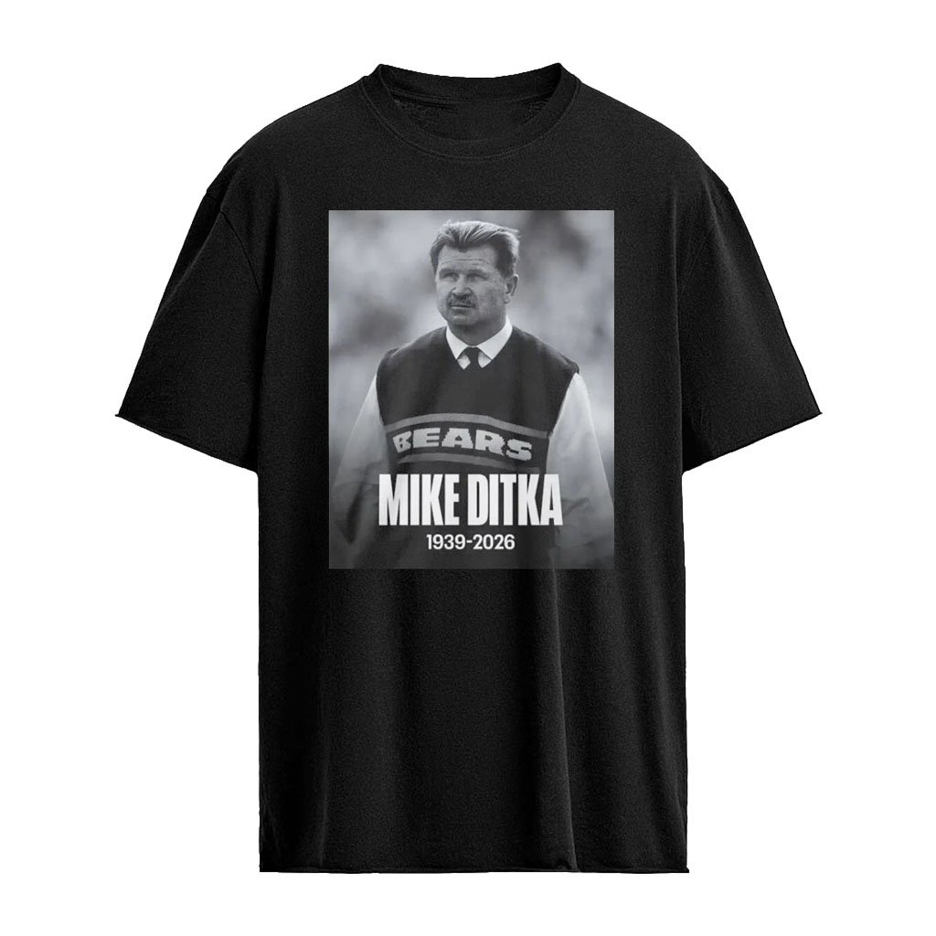 In Loving Memory of Bears Legend Mike Ditka Shirt – RIP Mike Ditka 2026 T-Shirt