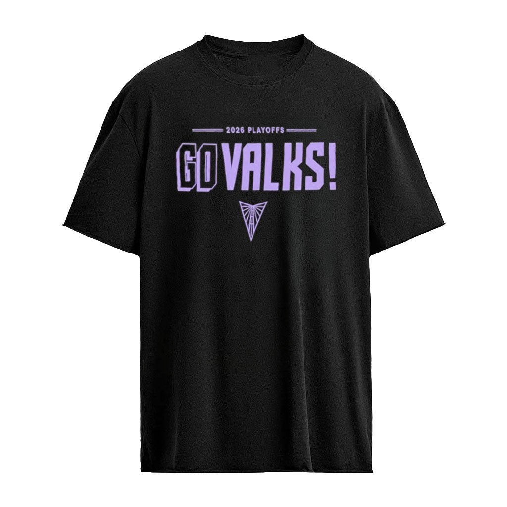 Golden State Valkyries Stadium Essentials WNBA Playoffs Go Valkyries T-Shirt