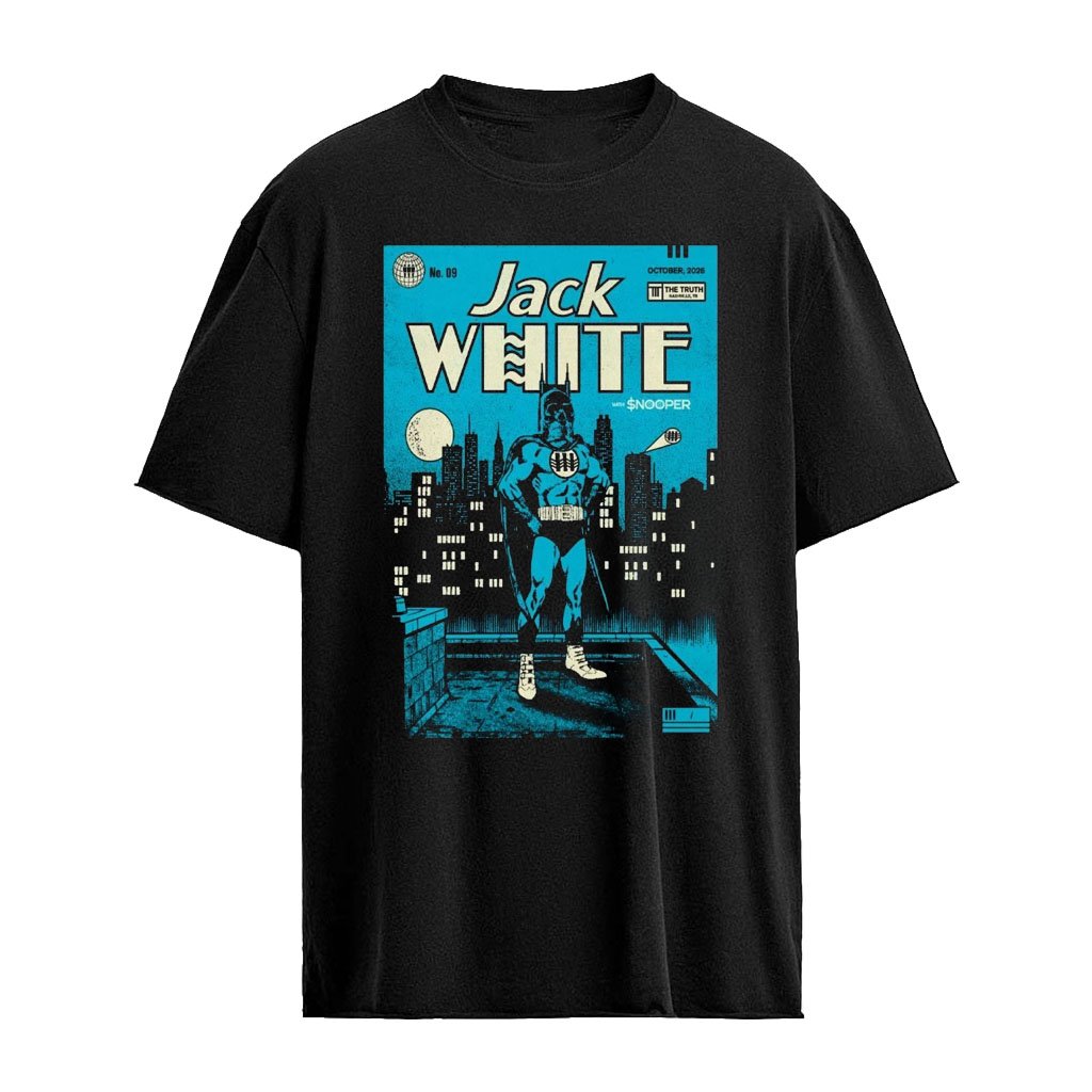 Jack White Nashville TN Tour On Oct 9 2026 Poster T-Shirt