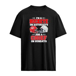 I’m A Buckeyes on Saturdays And A Kansas City Chiefs on Sundays T-Shirt