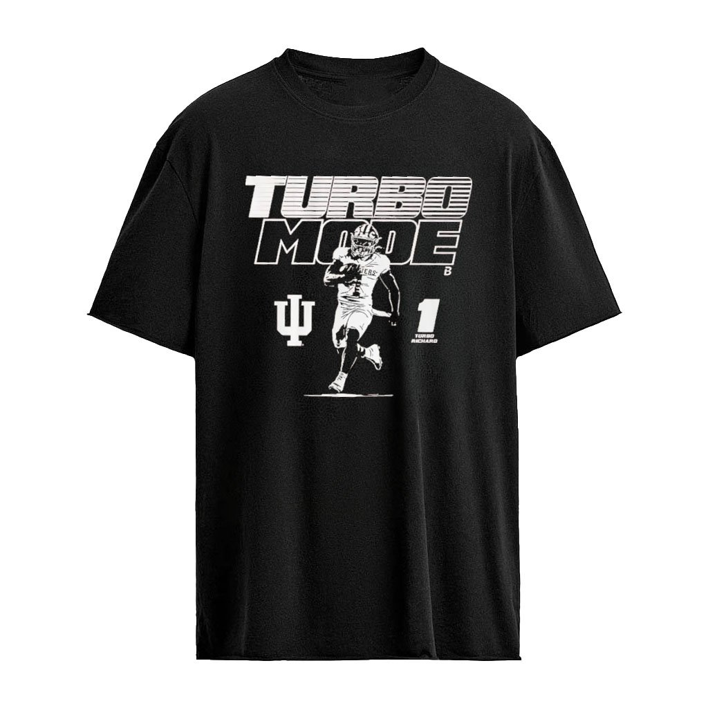 Indiana and Football Turbo Richard Mode T-Shirt