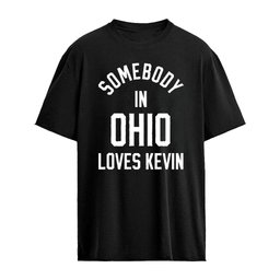 Jonas Brothers Merch Somebody In Ohio Loves Kevin T-Shirt