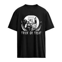 Halloween Cats Trick Or Treat T-Shirt