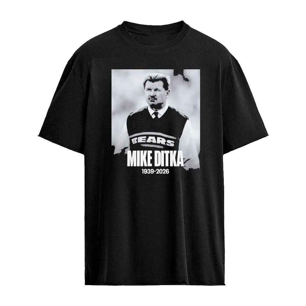 In Loving Memory of Bears Legend Mike Ditka Shirt – RIP Mike Ditka Tee 2026