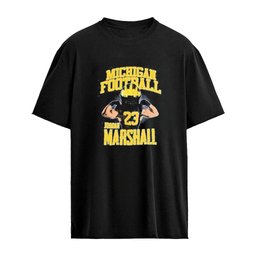Jordan Marshall Michigan Wolverines NIL Player Graphic Player T-Shirt