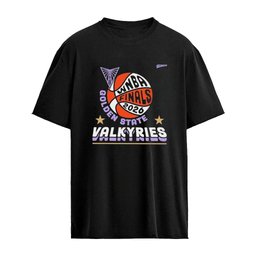 Golden State Valkyries Stadium Essentials 2026 WNBA Finals Open Book Urban T-Shirt