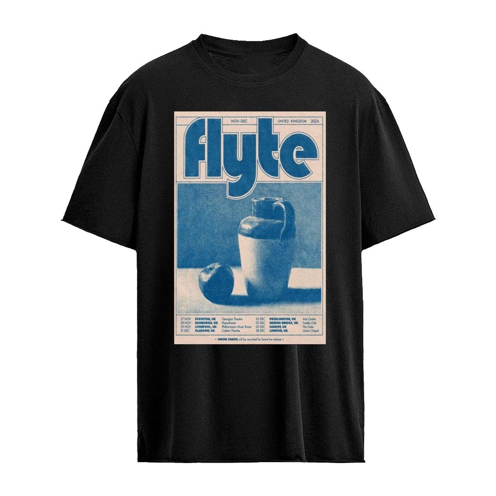 Flyte UK Tour November December 2026 Poster  T-Shirt