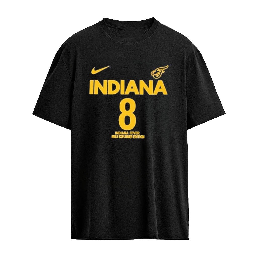 Men’s Indiana Fever Sophie Cunningham Nike Navy Name & Number T-Shirt