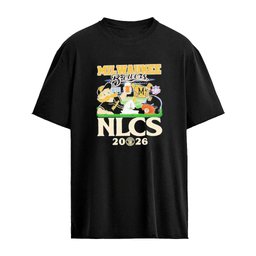 Milwaukee Brewers 2026 NLCS Bound Mascot T-shirt