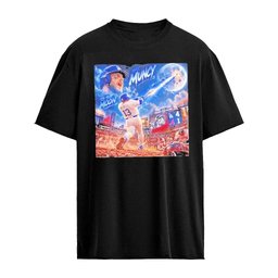 Max Muncy 13 To The Moon Los Angeles Dodgers Truist Park Photo T-shirt