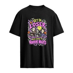Michael Myers Jason Voorhees Ghostface Get In Loser We’re Going To Horror Nights Shirt