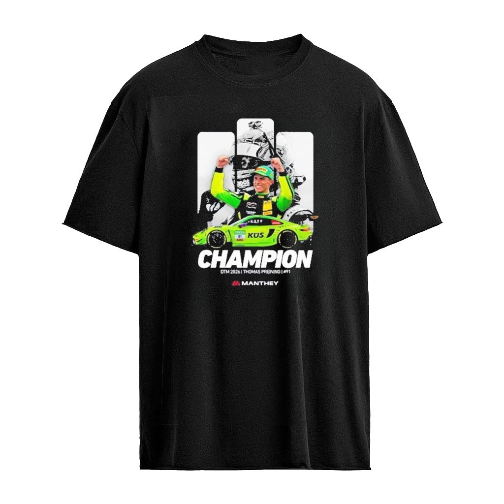 Manthey Preining DTM Champion 2026 T-Shirt