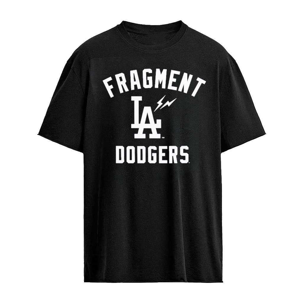 Los Angeles Dodgers x Fragment Logo Thunder T-Shirt
