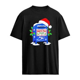 North Pole Post USPS Christmas 2026 Graphic T-Shirt